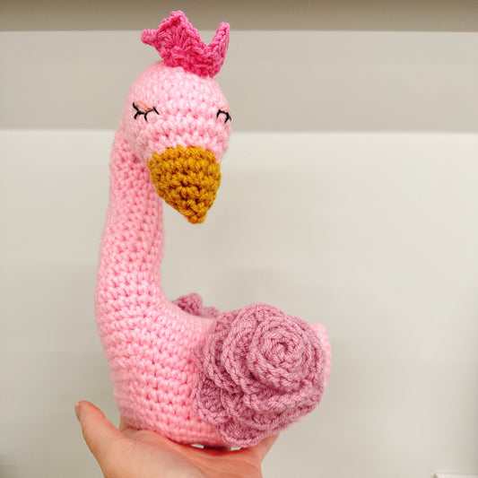 Handmade Crochet Swan