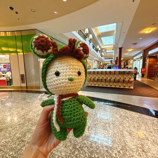 Handmade Crochet Frog