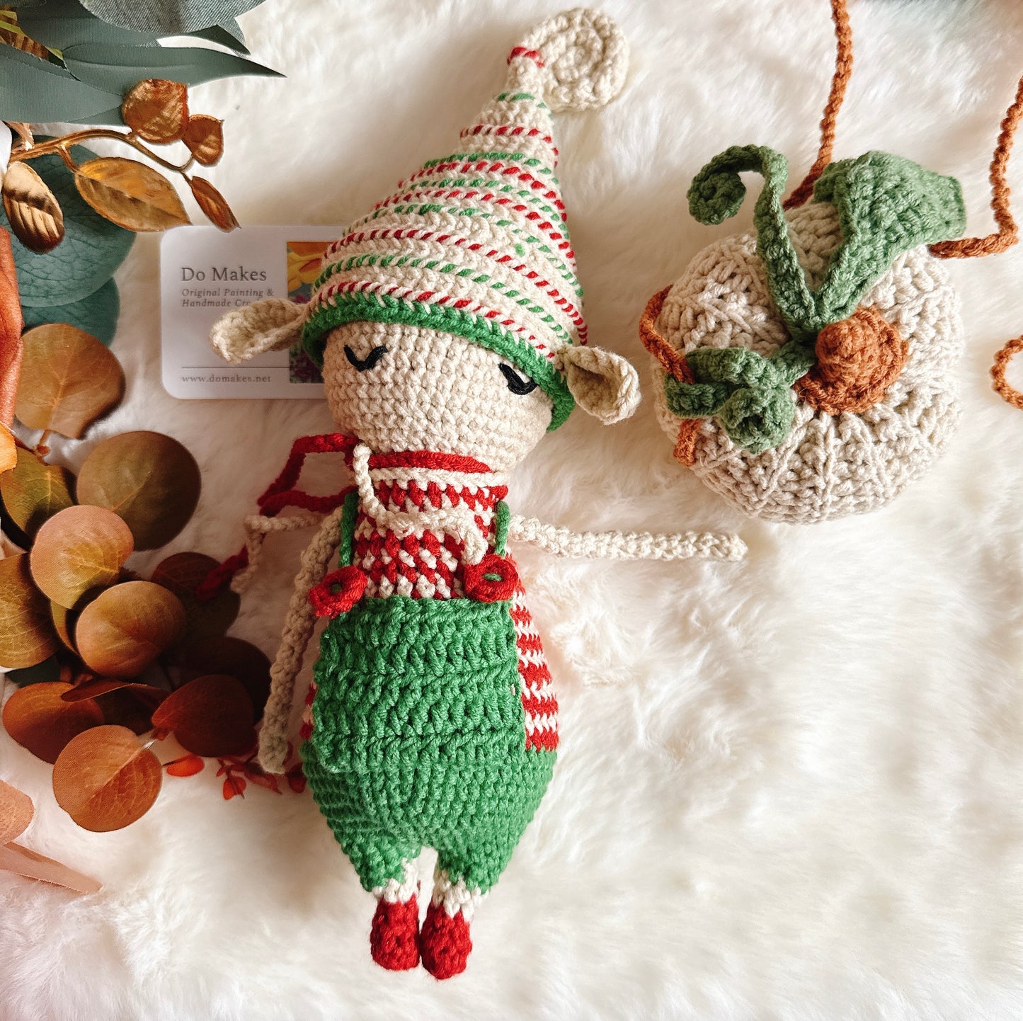 Crochet Christmas Elf Amigurumi