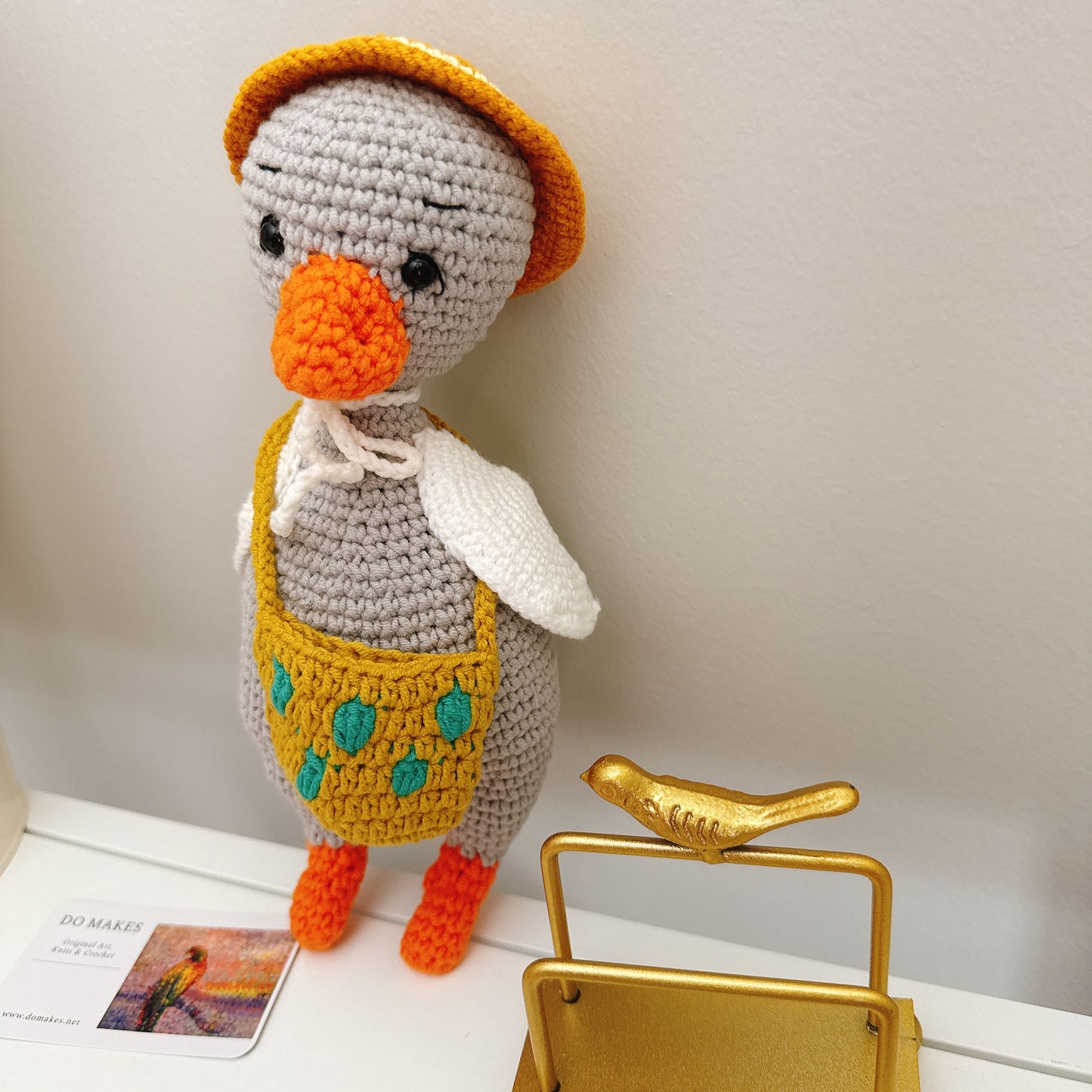 Crochet Grey Goose