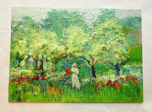 Under the Lime Trees, after Amy Katherine