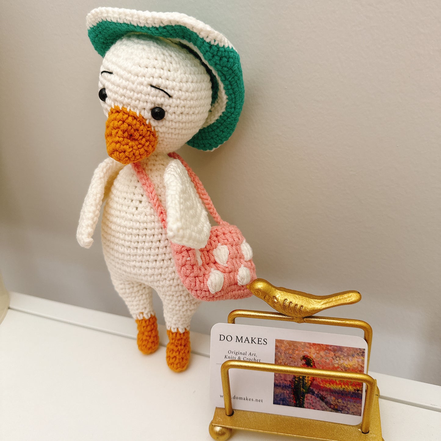 Crochet White Goose