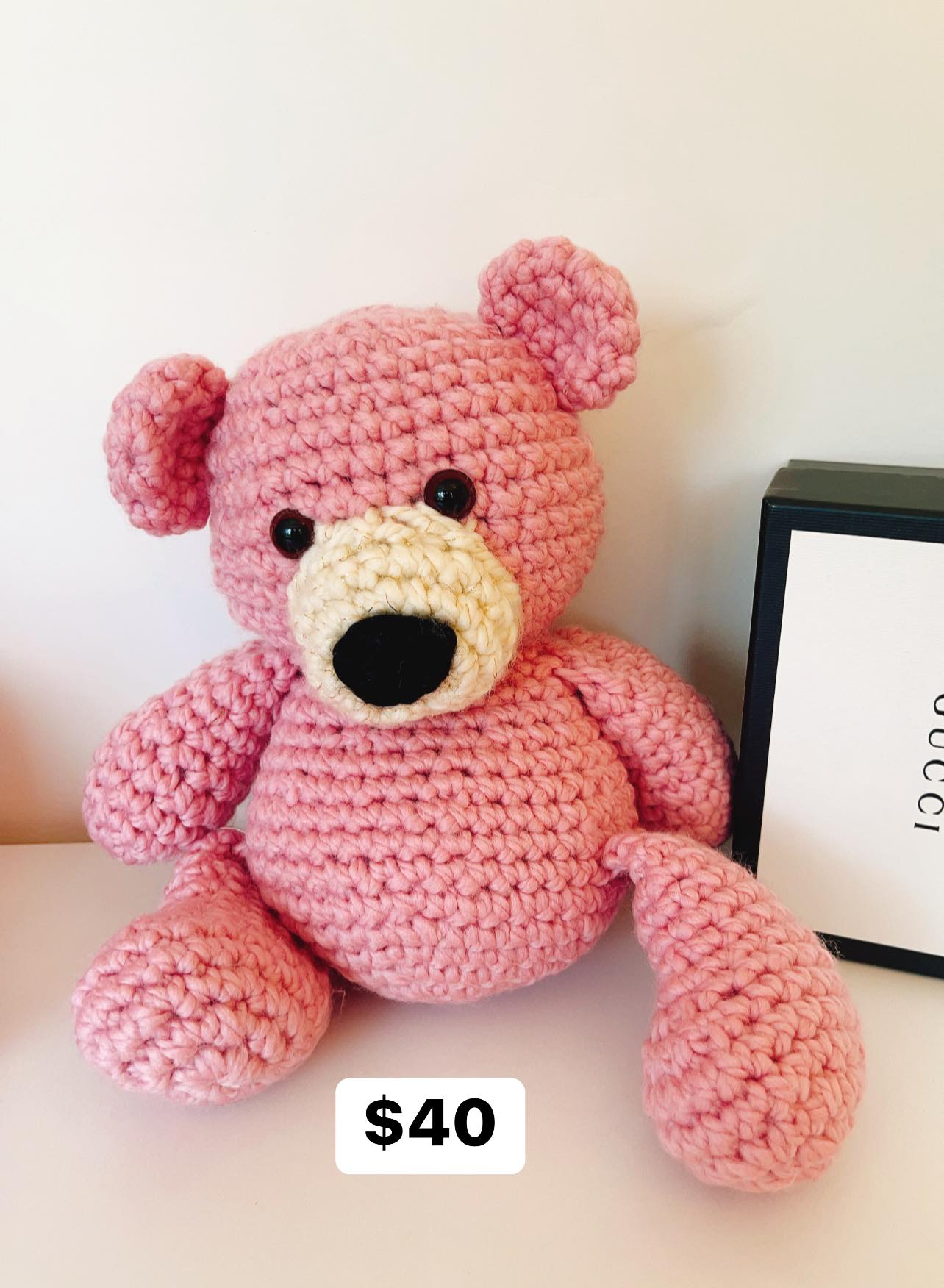 Petal-Handmade Crochet Bear