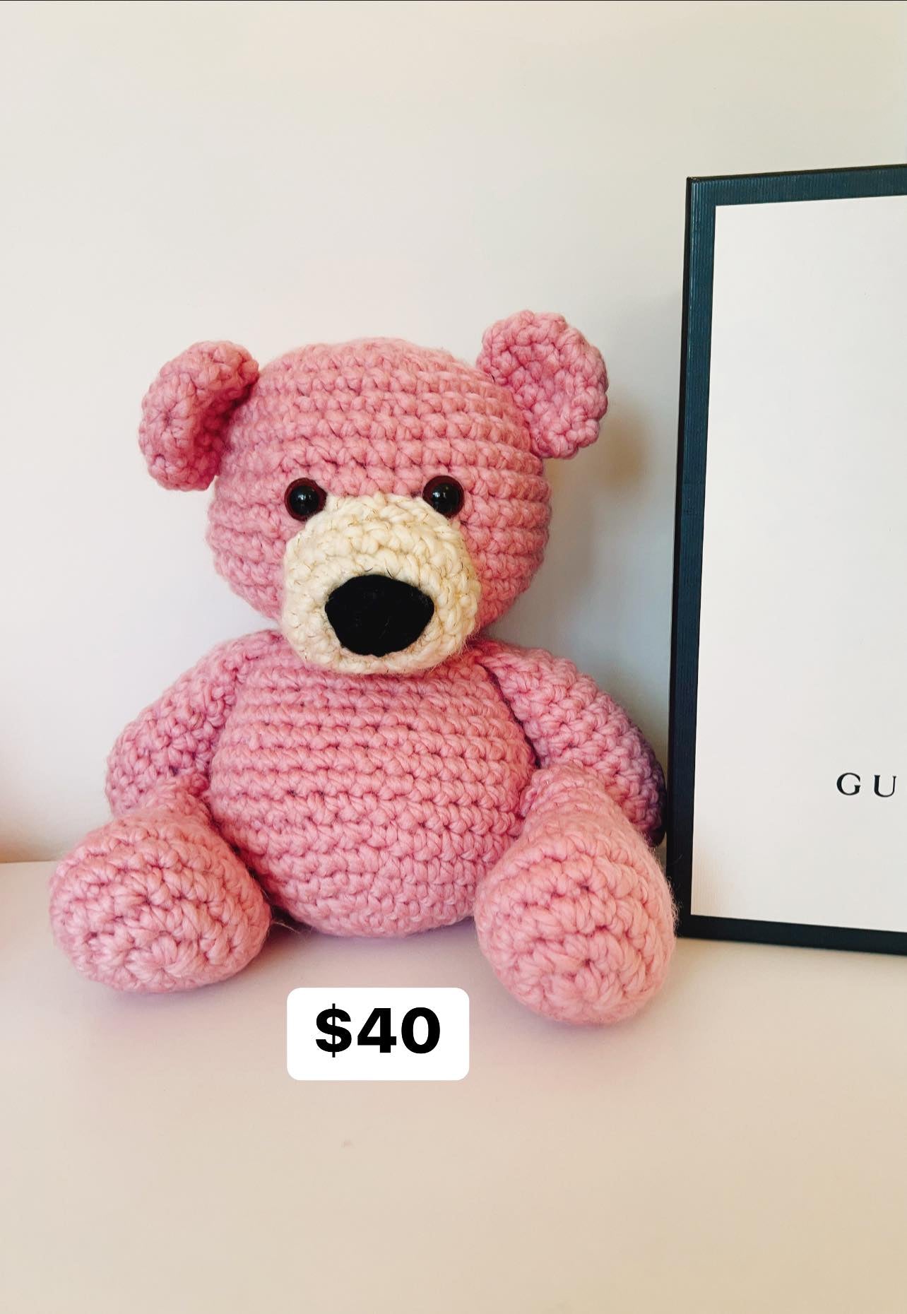 Petal-Handmade Crochet Bear