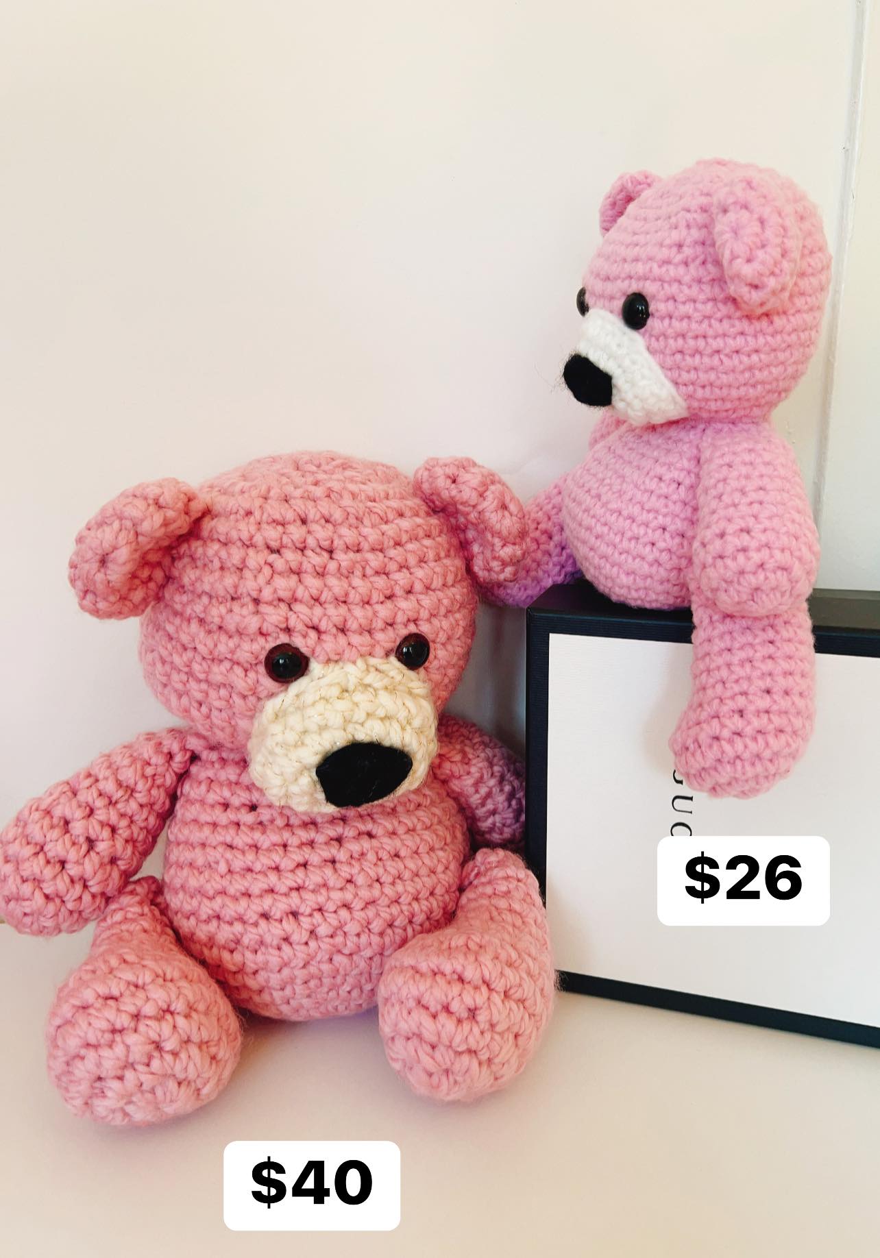 Petal-Handmade Crochet Bear