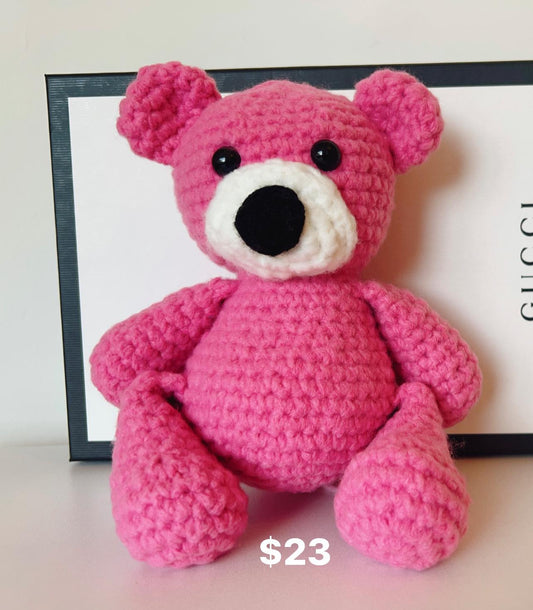 Ruby-Handmade Crochet Bear