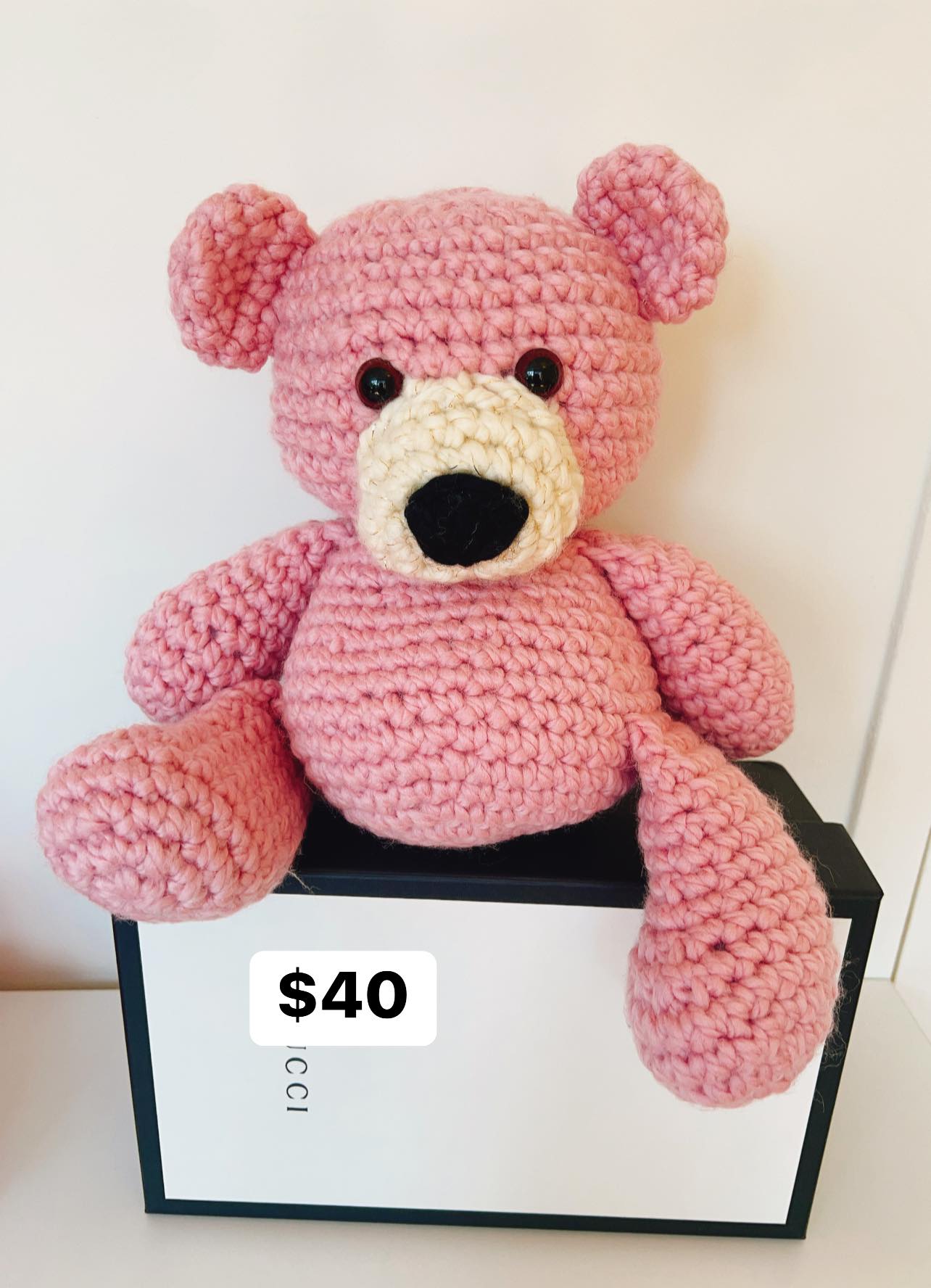 Petal-Handmade Crochet Bear