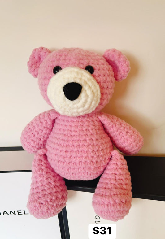 Rosie-Handmade Crochet Bear