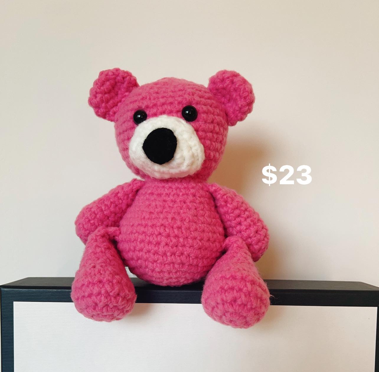 Ruby-Handmade Crochet Bear